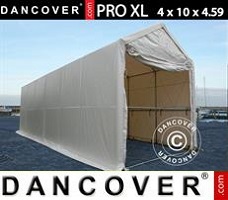 Namiot 4x10x3,5x4,59m, PVC, Biały