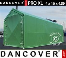 Namiot 4x10x3,5x4,59m, PVC, Zielony