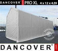 Namiot 4x12x3,5x4,59m, PVC, Biały