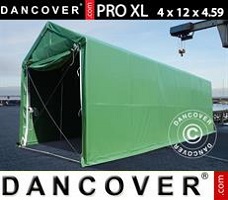 Namiot 4x12x3,5x4,59m, PVC, Zielony