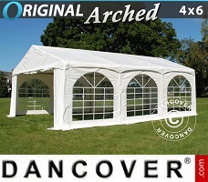 Namiot imprezowy 4x6m PVC,Arched, Biały