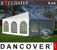 Namiot imprezowy 6x6m PVC, Biały