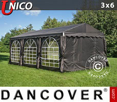 Namiot imprezowy UNICO 3x6m, Czarny